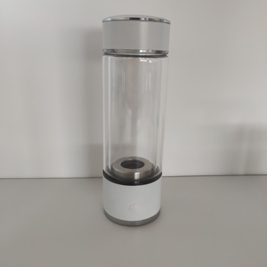 YenvQee 400毫升OEM便携式可充电富氢离子发生器SPE PEM水玻璃可吸收纯富氢发生器瓶 - Product Image 3