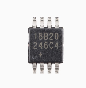 Originale e genuino DS18B20U + T & R in FSOP-8 pacchetto, un Chip termometro digitale a filo singolo con risoluzione programmabile. - Product Image 1