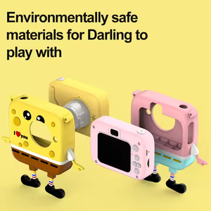 Nuevos modelos de cámara de vídeo de fotos digital para niños 2,0 pantalla IPS juguete para niños con juegos 1 año de garantía Sensor de imagen CMOS - Product Image 5