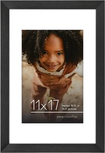 Picture <strong>Frame</strong> 16x24 with Mat or 20x28 <strong>Frame</strong> Without Mat Wide Photo <strong>Frame</strong> for Wall Display Uv Printing - Product Image 2