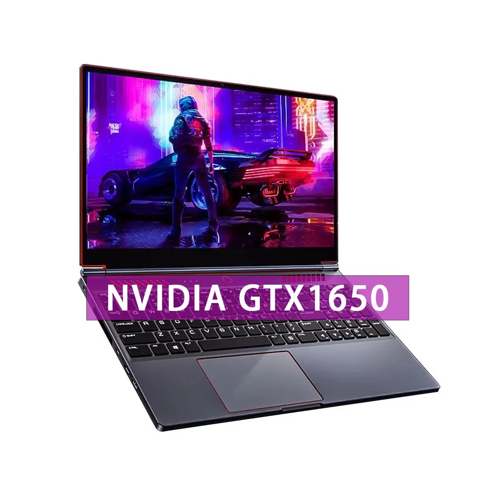 Vendita calda processore Intel Core 9th Gen i9 9880H i7 9750H Computer portatile da 16.1 pollici GTX1650 Laptop da gioco per giochi 3d