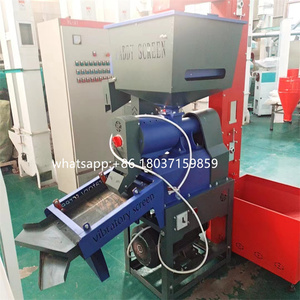 Ev kullanımı 4 in 1 çeltik saman temizleyici titreşimli ekran birleştirmek pirinç değirmen makinesi sri lanka pirinç Miller - Product Image 3