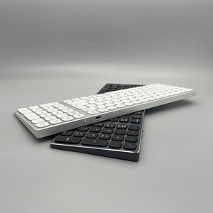 Modo dual 2,4G BT Interfaz USB Nuevo diseño Teclas de tijera de aleación de aluminio delgadas para tabletas Android Teclados personalizables portátiles - Product Image 4
