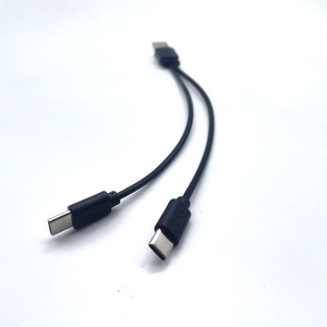 ตัวแยกสาย USB 2ใน1เป็นแบบคู่ชนิด C/ไมโครสายชาร์จเร็วสายไฟสำหรับโทรศัพท์มือถือ - Product Image 3