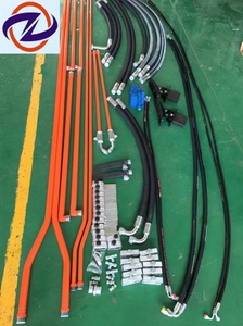 Thủy lực đường ống kit <span class=keywords><strong>Hose</strong></span> lắp ráp áp lực cao ống dầu cho máy xúc <span class=keywords><strong>backhoe</strong></span> loader nhà máy bán tất cả các thương hiệu - Product Image 3