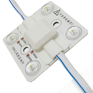 220v 4w 1w/led 3000K 4000K 6000K 10000K 4 led modülü lens 170 derece 3030 LED modülü - Product Image 1