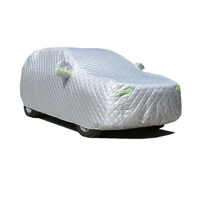 Fabriek Directe Verkoop Hot Selling Aangepaste Stof Gewatteerde Hagel Zon Suv Proof Waterdichte Auto Covers Voor Auto