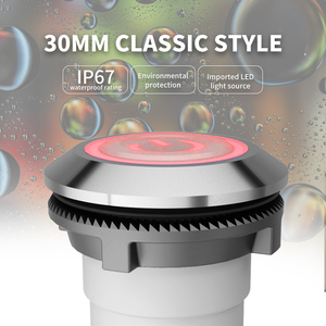 22mm Ip68 Waterproof Touch Stainless Steel <strong>Switch</strong> Led Latching <strong>on</strong> <strong>Off</strong> <strong>Piezo</strong> <strong>Switch</strong> Momentary Lamp Push Button <strong>Switch</strong> for Light - Product Image 2