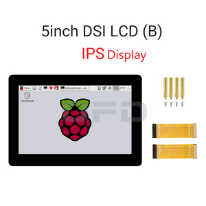 Raspberry Pi 4 5 Kit Anzeige 5-Zoll DSI-LCD-Anzeige IPS/TFT optionale Fünf-Punkte-Touch 800x480-Touchbildschirm-LCD-Anzeige