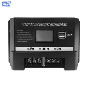 AISHANG Werksverkauf Solar laderegler PWM 12V 24V 20A 30A Big LCD Display Solar regler - Product Image 4