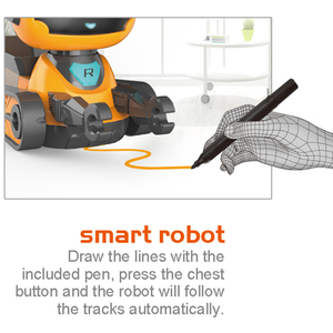 Robot de juguete de dibujo para niños al por mayor Robot de seguimiento de línea Juguetes Robot de juguete para niños - Product Image 5