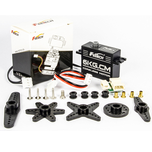 Feetech akıllı Servo 6V 6Kg Metal dişli çekirdeksiz Motor Rc Servo için Arduino kiti için eğitim elektronik okul öğrenci