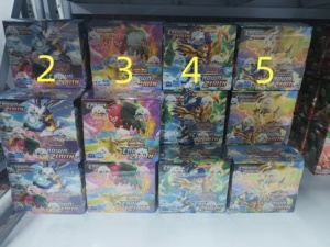 360 TCG Booster Card 36Pack Per Box Collection Book,Revolution Skies Elf Card Baby Card English Version Carton - Product Image 3