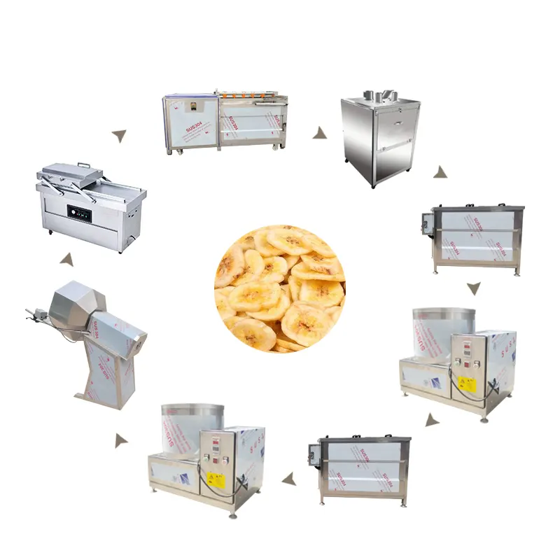Полностью Автоматическая производственная линия фритюрницы, филиппинские машины для приготовления Подорожных чипсов, машина для приготовления банановых чипсов