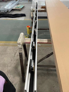 <strong>Hollow</strong> Anodized Aluminum U Channel Glass Stair Railing Extrusion Profile 6063 Series for Glass Railing System