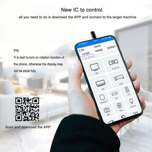 Tragbare Universal-IR-Fernsteuerung Infrarot kabellose Fernsteuerung intelligente mobile Fernsteuerung für Fernseh-Klimaanlage
