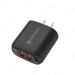 Smart 2x <strong>USB</strong> <strong>Power</strong> Supply <strong>Adapter</strong> 10W 5V/2.4A Charging Head EU/US Plug for Laptop Mobile Phone 5A/2A <strong>Output</strong> Currents for Camera - Product Image 2