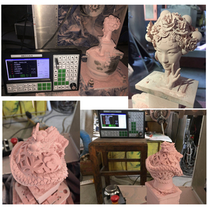Pantalla grande de 7 pulgadas de movimiento de 500KHZ, reemplazo Mach3, USB, 5 ejes, sistema de Control CNC, controlador sin conexión para máquina de grabado CNC - Product Image 6