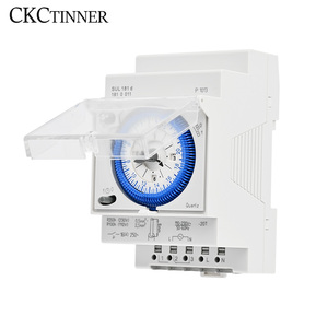 SUL181D Din Rail Mechanischer Timer 24-Stunden-Zeitschalterrelais Elektrisch programmier barer Zeit schalter AC220V