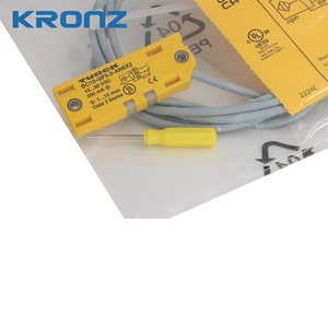 KRONZ Sensor Capacitivo Rectangular Original, Salida NPN de 10-30 VDC, 2 M, Conexión de Cable PUR, Proximidad, CC, 3 Cables, 1 Unidad, 2 Unidades - Product Image 6