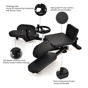 レッグストレッチャーマシンヘビーデューティーレッグストレッチスプリット機器ジムトレーニング調整可能なジムトレーニングレッグストレッチャーマシン - Product Image 5