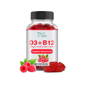 กัมมี่วิตามิน B12ลูกอมเสริมอาหารจากธรรมชาติ100% ช่วยให้กระดูกแข็งแรงช่วยเสริมความแข็งแรงของกระดูกด้วยวิตามิน D3สารอาหาร - Product Image 1