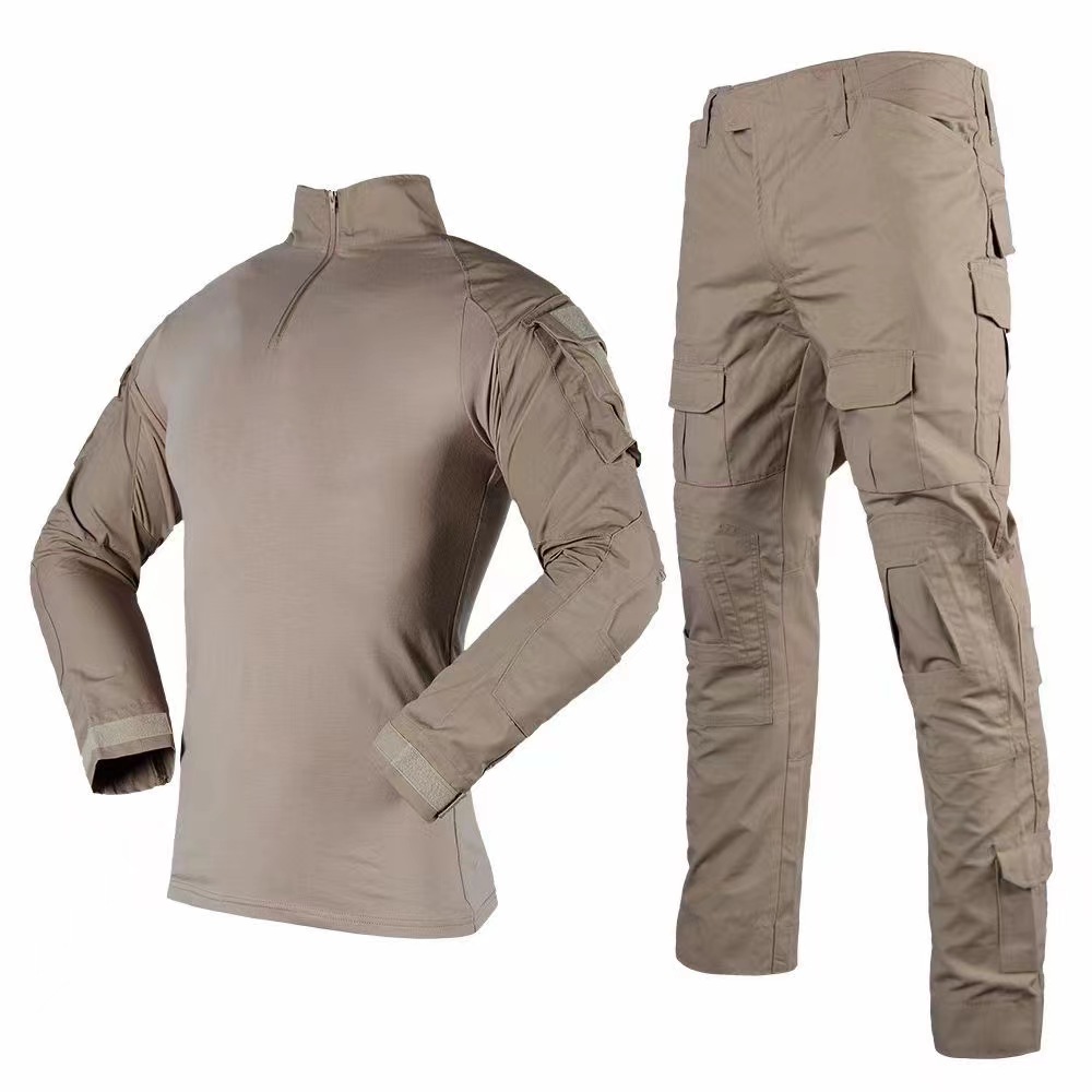 Khaki frog suit