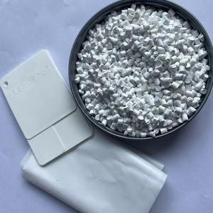 Contenido de Tio2 50% Masterbatch blanco Dióxido de titanio para filamento Pp Pe Pipe Rubber Master Batch
