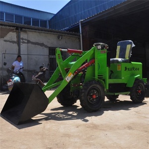 4-wheel Drive Small Mini Electric <strong>Loader</strong> 500 kg Compact <strong>Loading</strong> and <strong>Unloading</strong> Forklift Manufacturer - Product Image 6