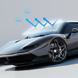 Yeni Film % 5% VLT Ultra siyah oto cam filmi 1.52*30m yüksek isı reddi araba güneş filmi pencere tonu - Product Image 4