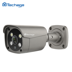 5MP POE IP闭路电视摄像机双向音频室外人脸检测摄像机5MP IP Poe摄像机 - Product Image 1