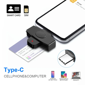 อะแดปเตอร์ตัวอ่านการ์ดอัจฉริยะแบบพกพาชนิด C แบบ USB การเข้าถึงทั่วไป CAC ซิมการ์ด/ชิปธนาคารเครื่องอ่านบัตรสำหรับแล็ปท็อปโทรศัพท์ - Product Image 3