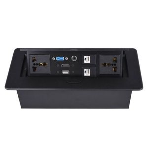 带电源USB充电器数据cat6桌面连接盒插座会议室厨房 - Product Image 5