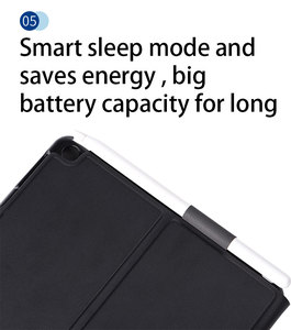 10.2 Pollici <span class=keywords><strong>Broadcom</strong></span> Chip di 2 In 1 Multi Cassa di Cuoio Della Tastiera Senza Fili