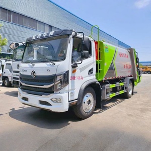 Garbage Truck 10-15 Cubic Meters Heavy Truck Garbage Collection <strong>Compacting</strong> Truck with <strong>Dong</strong> Feng Chassis - Product Image 4