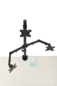 Üç masaüstü üçlü monitör kol braketi Vesa 100*100 bilgisayar ekran 32 inç için montaj braketi destek masası montaj standı - Product Image 2