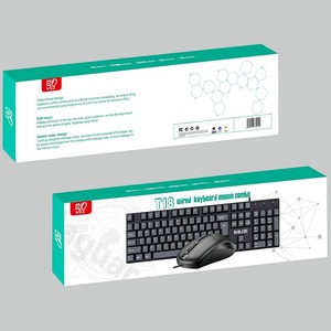 T18 Wired <strong>Keyboard</strong> <strong>Computer</strong> Desktop Laptop Home Office Business USB Waterproof Silent Mouse and <strong>Keyboard</strong> Set Waterproof <strong>Keyboard</strong> - Product Image 6
