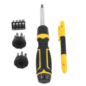 Ağır 22-Piece kilitleme tornavida seti CRV malzeme ev DIY oto tamir için manyetik ipuçları OEM özelleştirilebilir kutu