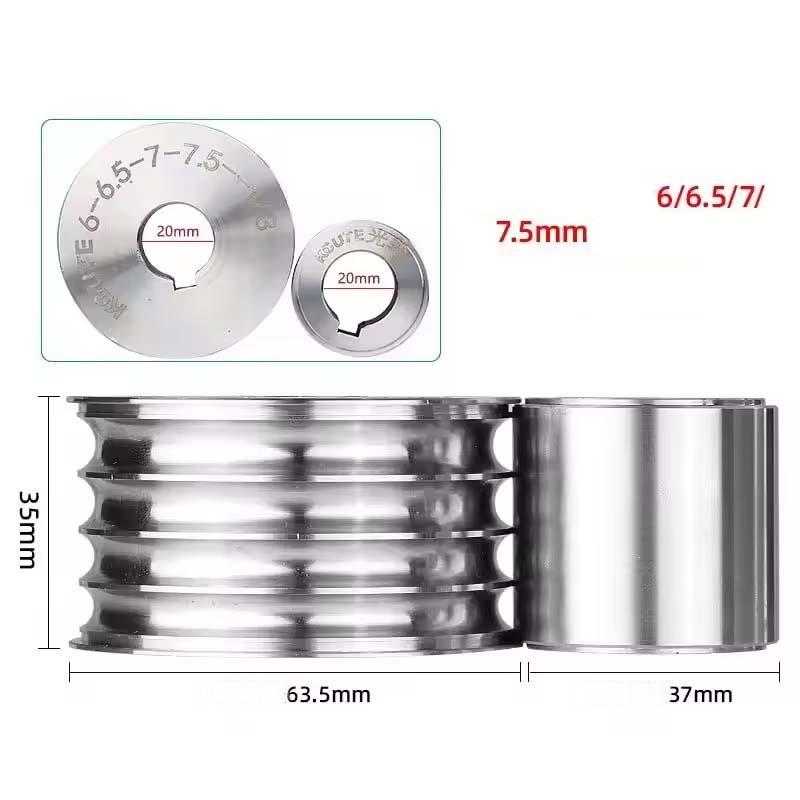 Thick semi-circle6-7.5mm