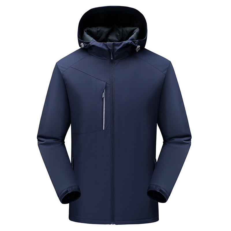 Polaire marine couleur unie