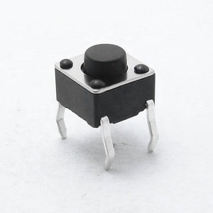 6 × 6 × 5と4ピンプッシュボタンタクトスイッチRoHS