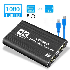 高品质4K HDMI视频采集卡HDMI到USB 3.0录制音频视频采集卡盒4K 60fps - Product Image 2