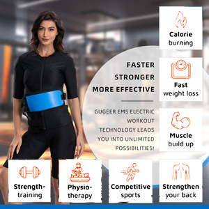 Draadloze Slimme Professionele Ems Fitness Machine Dual-Layer <span class=keywords><strong>Design</strong></span> Ems Split Trainingspak Met Energiebox - Product Image 3