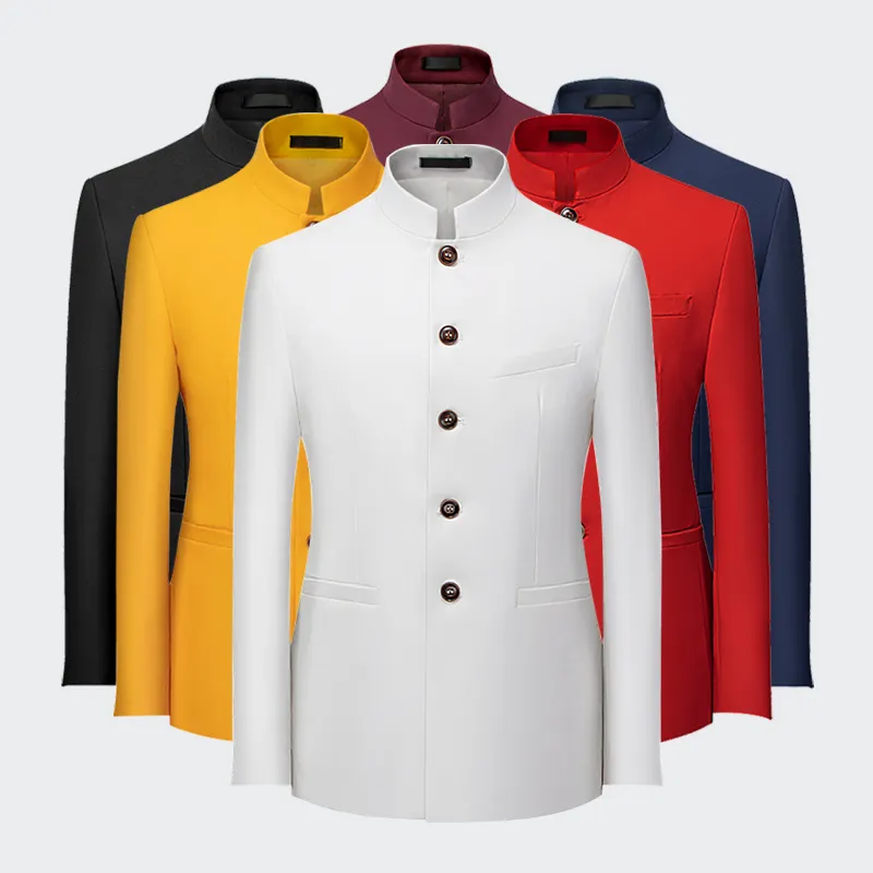 Chinese túnica terno blazer uniforme blazers para homens ODM/OEM personalizado