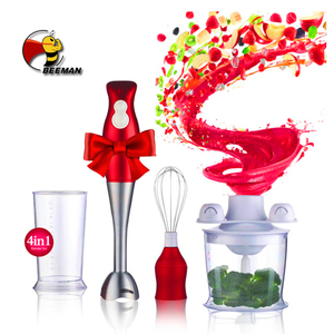 Beeman 4 in 1 elektrikli meyve sebze et kıyıcı mikser öğütücü sıkacağı dağıtıcı Blender ekstraktör makinesi - Product Image 1