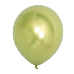 ballon vert clair chromé