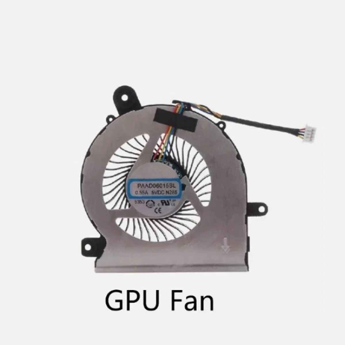 VENTILADOR GPU negro