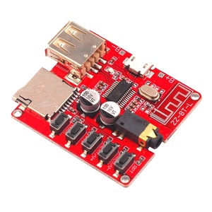 Módulo de placa de decodificación MP3 Bluetooth 4,1, amplificador de potencia de altavoz para coche, placa de circuito modificada, receptor de audio