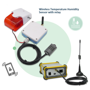 Wireless <strong>Temperature</strong> <strong>Humidity</strong> <strong>Sensor</strong> with Relay Industrial Iot Gateway Remote <strong>Humidity</strong> and <strong>Temperature</strong> Controller - Product Image 1