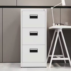 员工存储文件柜保持垂直家庭办公室KD结构2 3 4抽屉钢金属文件柜 - Product Image 4
